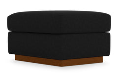 Nora Ottoman :: Leg Finish: Pecan / Size: 23x30