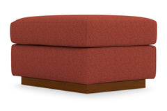 Nora Ottoman :: Leg Finish: Pecan / Size: 23x30
