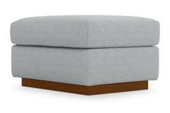 Nora Ottoman :: Leg Finish: Pecan / Size: 23x30