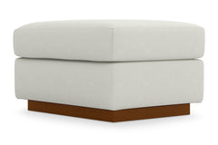 Nora Ottoman :: Leg Finish: Pecan / Size: 23x30