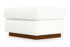 Nora Ottoman :: Leg Finish: Pecan / Size: 23x30