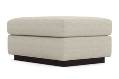 Nora Ottoman :: Leg Finish: Espresso / Size: 25x35