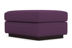 Nora Ottoman :: Leg Finish: Espresso / Size: 25x35