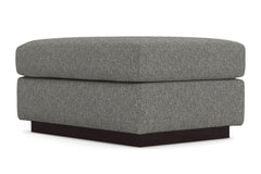 Nora Ottoman :: Leg Finish: Espresso / Size: 25x35