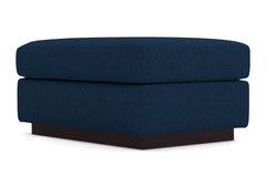 Nora Ottoman :: Leg Finish: Espresso / Size: 25x35