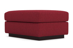 Nora Ottoman :: Leg Finish: Espresso / Size: 25x35