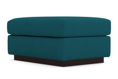 Nora Ottoman :: Leg Finish: Espresso / Size: 25x35