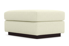 Nora Ottoman :: Leg Finish: Espresso / Size: 25x35