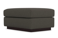 Nora Ottoman :: Leg Finish: Espresso / Size: 25x35