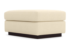 Nora Ottoman :: Leg Finish: Espresso / Size: 25x35