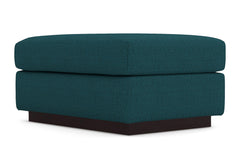 Nora Ottoman :: Leg Finish: Espresso / Size: 25x35