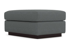 Nora Ottoman :: Leg Finish: Espresso / Size: 25x35