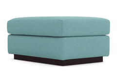 Nora Ottoman :: Leg Finish: Espresso / Size: 25x35