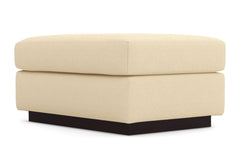 Nora Ottoman :: Leg Finish: Espresso / Size: 25x35