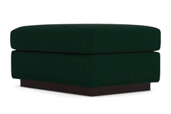 Nora Ottoman :: Leg Finish: Espresso / Size: 25x35