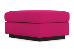 Nora Ottoman :: Leg Finish: Espresso / Size: 25x35