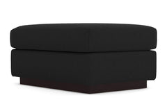 Nora Ottoman :: Leg Finish: Espresso / Size: 25x35