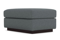 Nora Ottoman :: Leg Finish: Espresso / Size: 25x35
