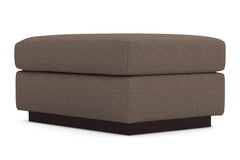 Nora Ottoman :: Leg Finish: Espresso / Size: 25x35