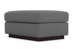 Nora Ottoman :: Leg Finish: Espresso / Size: 25x35