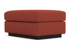 Nora Ottoman :: Leg Finish: Espresso / Size: 25x35