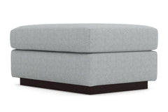 Nora Ottoman :: Leg Finish: Espresso / Size: 25x35