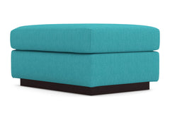 Nora Ottoman :: Leg Finish: Espresso / Size: 25x35