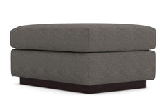 Nora Ottoman :: Leg Finish: Espresso / Size: 25x35