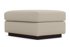 Nora Ottoman :: Leg Finish: Espresso / Size: 25x35