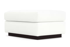 Nora Ottoman :: Leg Finish: Espresso / Size: 25x35
