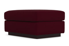 Nora Ottoman :: Leg Finish: Espresso / Size: 25x35