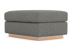 Nora Ottoman :: Leg Finish: Natural / Size: 25x35