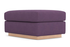 Nora Ottoman :: Leg Finish: Natural / Size: 25x35