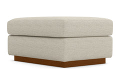 Nora Ottoman :: Leg Finish: Pecan / Size: 25x35