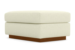 Nora Ottoman :: Leg Finish: Pecan / Size: 25x35