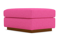 Nora Ottoman :: Leg Finish: Pecan / Size: 25x35