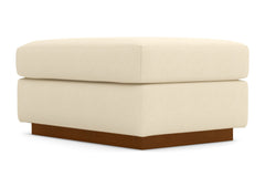 Nora Ottoman :: Leg Finish: Pecan / Size: 25x35