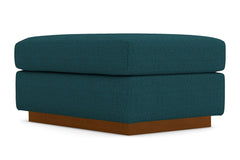 Nora Ottoman :: Leg Finish: Pecan / Size: 25x35
