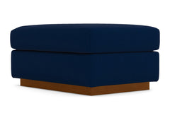 Nora Ottoman :: Leg Finish: Pecan / Size: 25x35