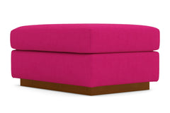 Nora Ottoman :: Leg Finish: Pecan / Size: 25x35