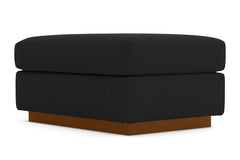 Nora Ottoman :: Leg Finish: Pecan / Size: 25x35