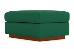 Nora Ottoman :: Leg Finish: Pecan / Size: 25x35