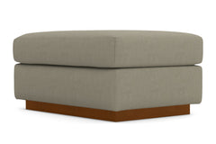 Nora Ottoman :: Leg Finish: Pecan / Size: 25x35