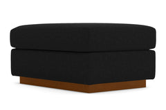 Nora Ottoman :: Leg Finish: Pecan / Size: 25x35