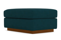 Nora Ottoman :: Leg Finish: Pecan / Size: 25x35