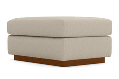 Nora Ottoman :: Leg Finish: Pecan / Size: 25x35
