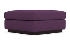 Nora Ottoman :: Leg Finish: Espresso / Size: 35x35