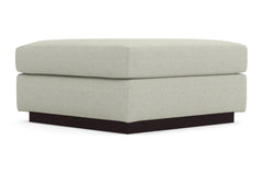 Nora Ottoman :: Leg Finish: Espresso / Size: 35x35