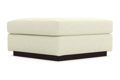 Nora Ottoman :: Leg Finish: Espresso / Size: 35x35
