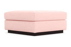 Nora Ottoman :: Leg Finish: Espresso / Size: 35x35